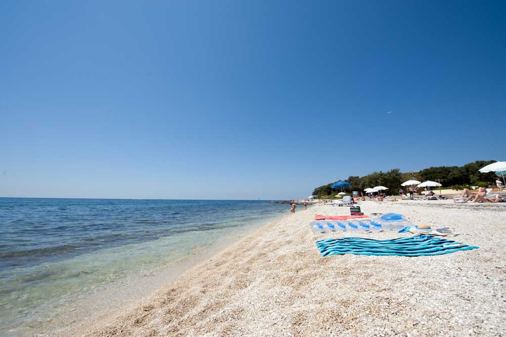 Spiaggia di Rovigno Croazia 